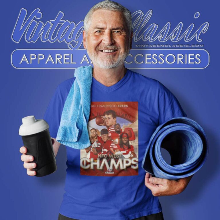 49ers 2023 Nfc West Champions Nfl Playoff V Neck TShirt 49ers 2023 Nfc West Champions Nfl Playoff V Neck TShirt