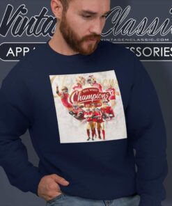 49ers 2023 Nfc West Champions Shirt Best In The West Team Sweatshirt