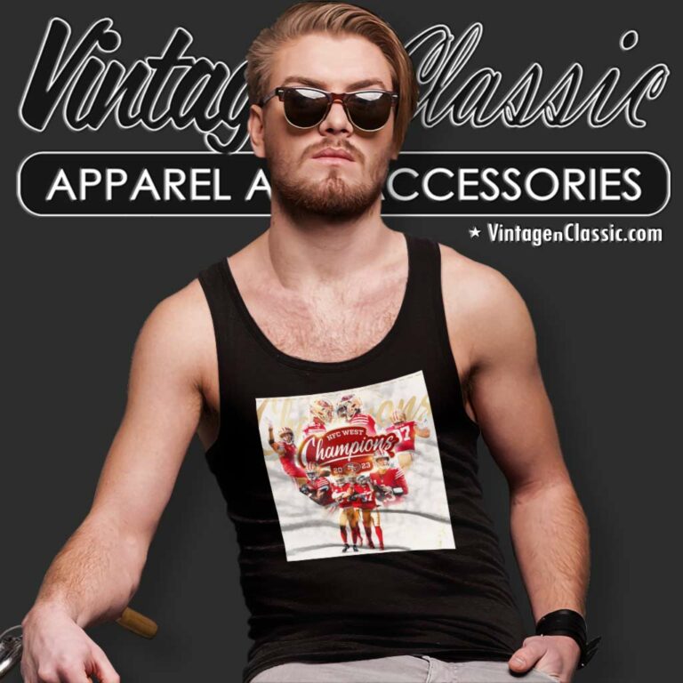 49ers 2023 Nfc West Champions Shirt Best In The West Team Tank Top Racerback 49ers 2023 Nfc West Champions Shirt Best In The West Team Tank Top Racerback