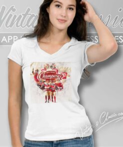 49ers 2023 Nfc West Champions Shirt Best In The West Team V Neck TShirt