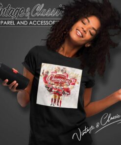 49ers 2023 Nfc West Champions Shirt Best In The West Team Women TShirt