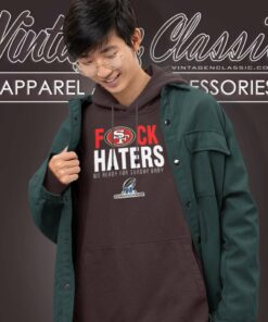 49ers Fuck Haters We Ready For Sunday Baby Hoodie
