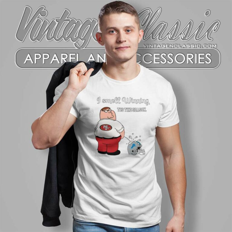 49ers I Smell Winning Detroit Lions T Shirt 49ers I Smell Winning Detroit Lions T Shirt