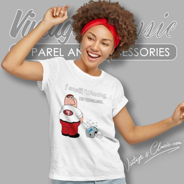 49ers I Smell Winning Tis The Season Detroit Lions Nfc Championship Women TShirt 49ers I Smell Winning Tis The Season Detroit Lions Nfc Championship Women TShirt