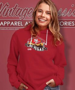 49ers Las Vegas Super Bowl Lviii Hoodie