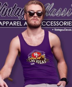 49ers Las Vegas Super Bowl Lviii Tank Top Racerback