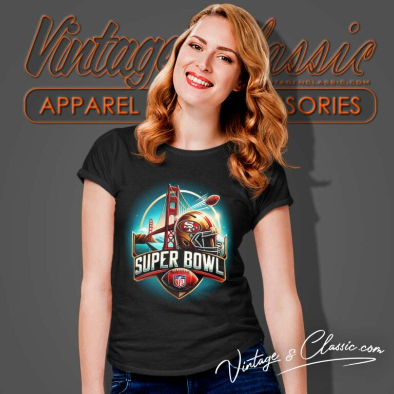 49ers Logo Super Bowl Champions 2024 Women TShirt 49ers Logo Super Bowl Champions 2024 Women TShirt