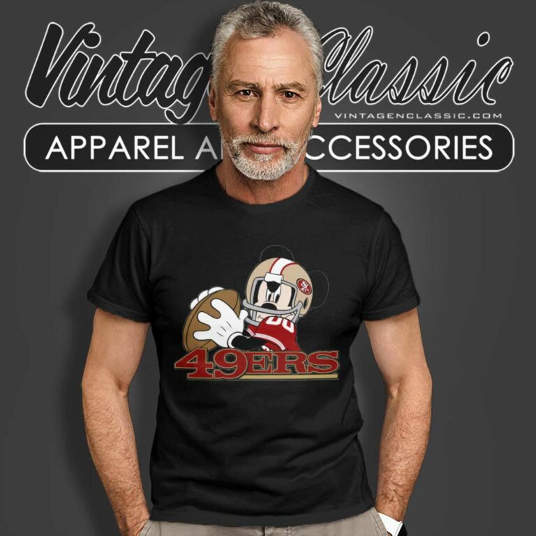 49ers Mickey Mouse Disney T Shirt 49ers Mickey Mouse Disney T Shirt
