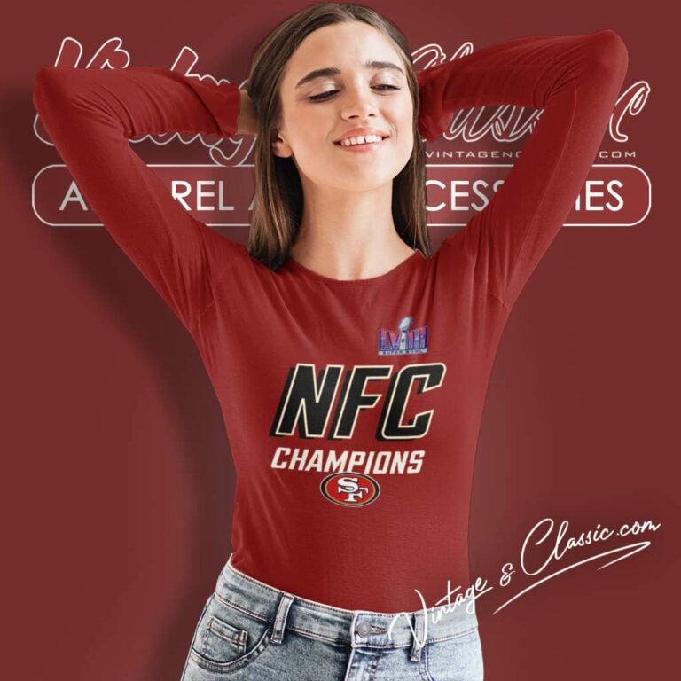 49ers Nfc Champions Super Bowl Lviii Long Sleeve Tee 49ers Nfc Champions Super Bowl Lviii Long Sleeve Tee