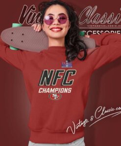 49ers NFC Champions Super Bowl LVIII Shirt 5 49ers Nfc Champions Super Bowl Lviii Sweatshirt