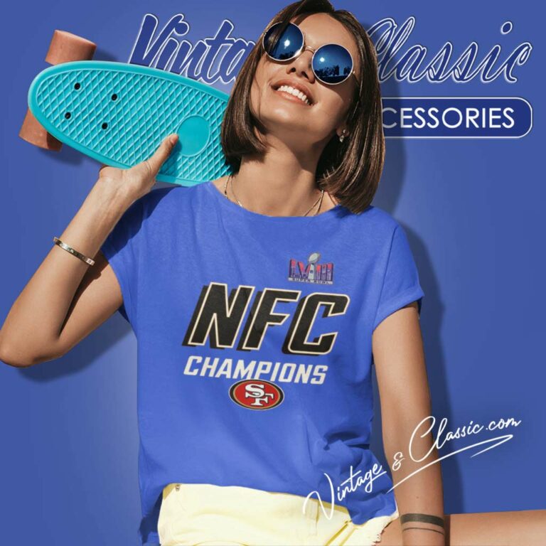 49ers Nfc Champions Super Bowl Lviii Women TShirt 49ers Nfc Champions Super Bowl Lviii Women TShirt