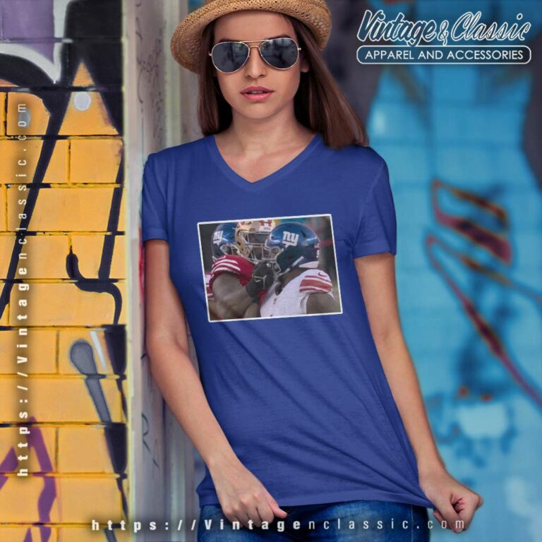 49ers Trent Williams Throwing Punches V Neck TShirt 49ers Trent Williams Throwing Punches V Neck TShirt