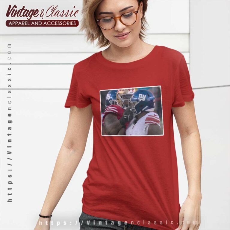 49ers Trent Williams Throwing Punches Women TShirt 49ers Trent Williams Throwing Punches Women TShirt