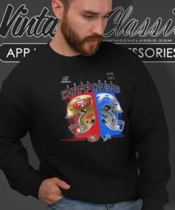 49ers Vs Detroit Lions Nfc Championship 2024 Sweatshirt