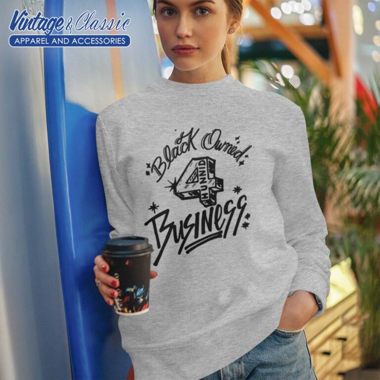 4Hunnid Black Owned Sweatshirt 4Hunnid Black Owned Sweatshirt