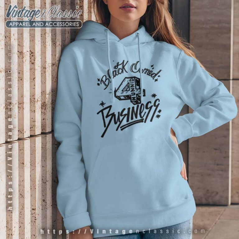 4Hunnid Black Owned Women Hoodie 4Hunnid Black Owned Women Hoodie