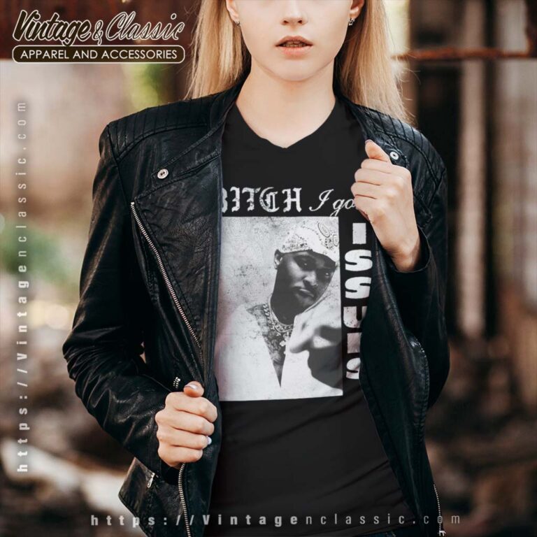 4Hunnid YG Bxtch I Got Issues V Neck 4Hunnid YG Bxtch I Got Issues V Neck