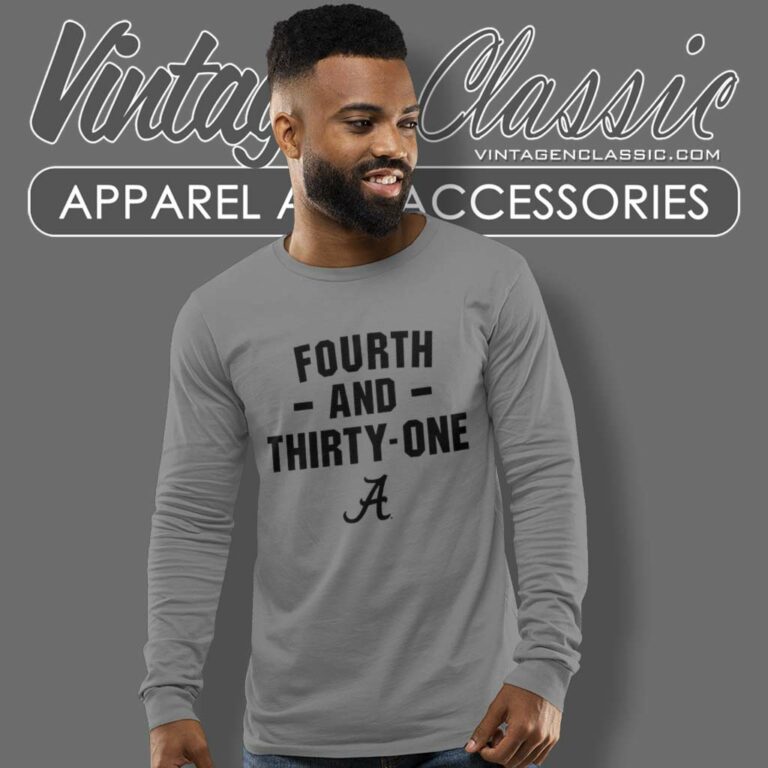 4th And 31 Shirt Alabama Iron Bowl Long Sleeve Tee 4th And 31 Shirt Alabama Iron Bowl Long Sleeve Tee