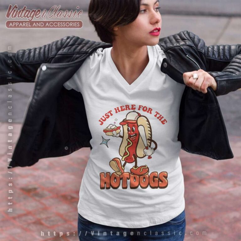 4th Of July Funny Hot Dog Baseball Lovers V Neck TShirt 4th Of July Funny Hot Dog Baseball Lovers V Neck TShirt