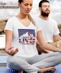 4th Of July Shut Up Liver Youre Fine Beer V Neck TShirt