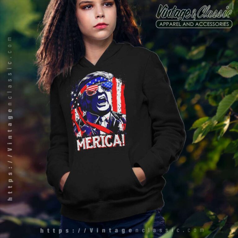 4th Of July Trump Merica Hoodie 4th Of July Trump Merica Hoodie