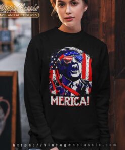 4th Of July Trump Merica Sweatshirt
