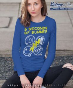 5 Seconds Of Summer 5sos Long Sleeve Tee