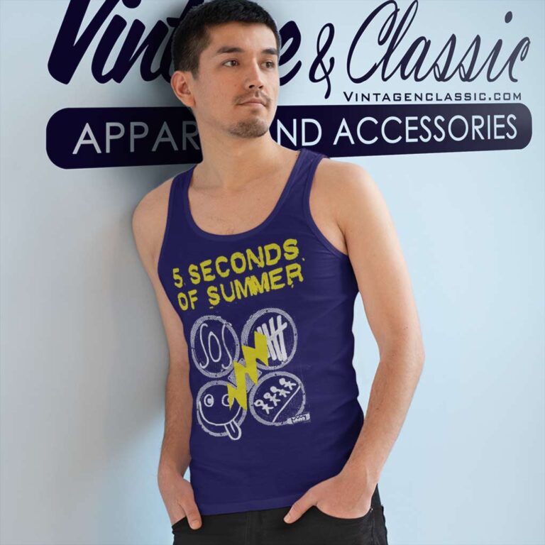 5 Seconds Of Summer 5sos Tank Top Racerback 5 Seconds Of Summer 5sos Tank Top Racerback