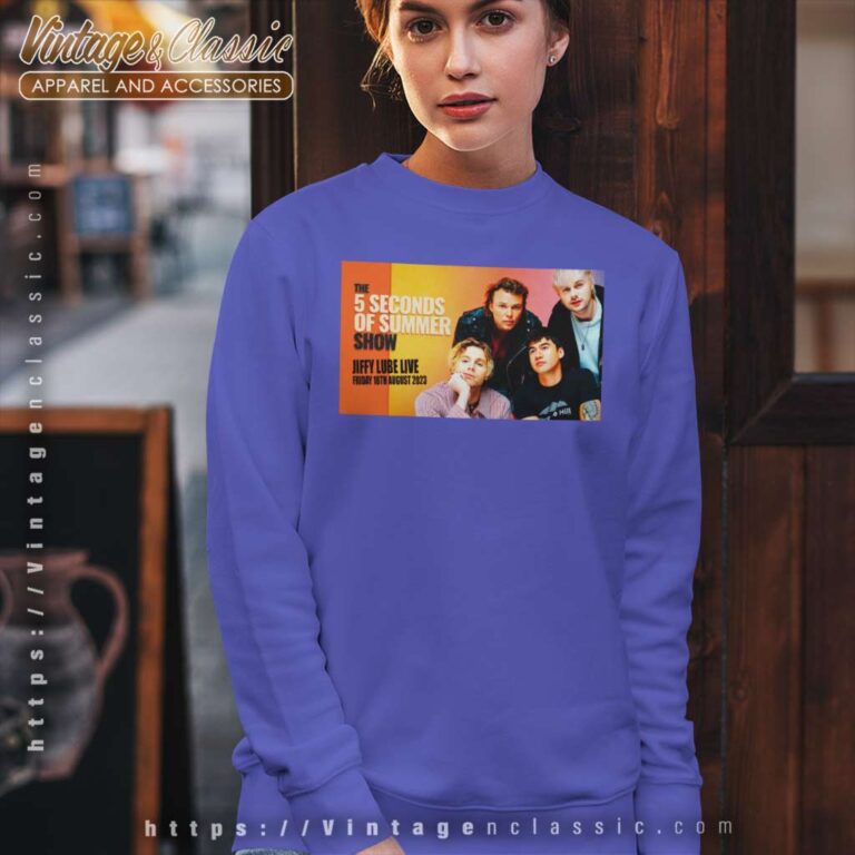 5 Seconds Of Summer Poster Tour 2023 Sweatshirt 5 Seconds Of Summer Poster Tour 2023 Sweatshirt
