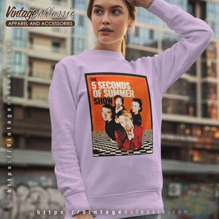 5 Seconds Of Summer Show Tour 2023 Sweatshirt 5 Seconds Of Summer Show Tour 2023 Sweatshirt