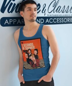 5 Seconds Of Summer Show Tour 2023 Tank Top Racerback