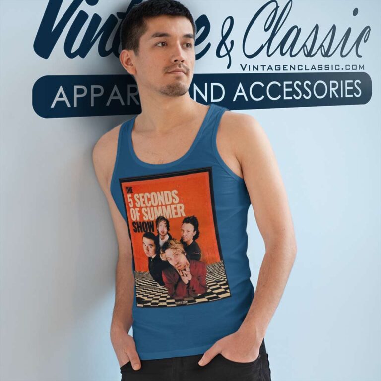 5 Seconds Of Summer Show Tour 2023 Tank Top Racerback 5 Seconds Of Summer Show Tour 2023 Tank Top Racerback