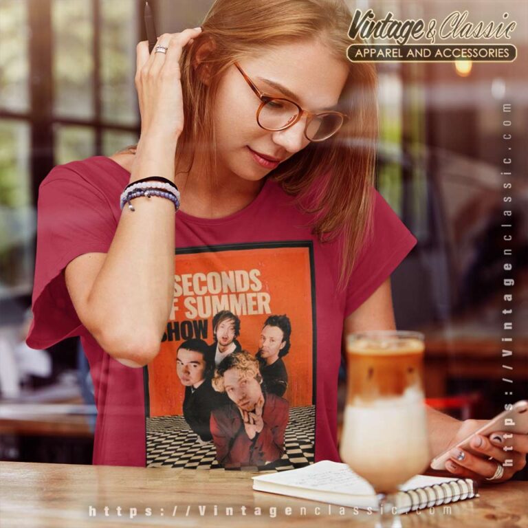 5 Seconds Of Summer Show Tour 2023 Women TShirt 5 Seconds Of Summer Show Tour 2023 Women TShirt
