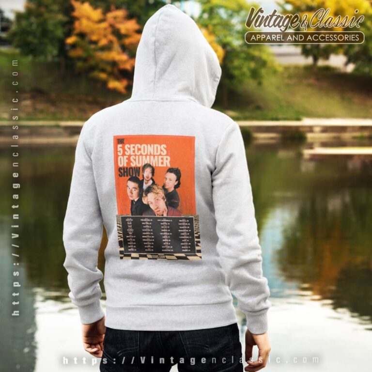 5 Seconds of Summer Show Tour 2023 back Hoodie 5 Seconds of Summer Show Tour 2023 back Hoodie