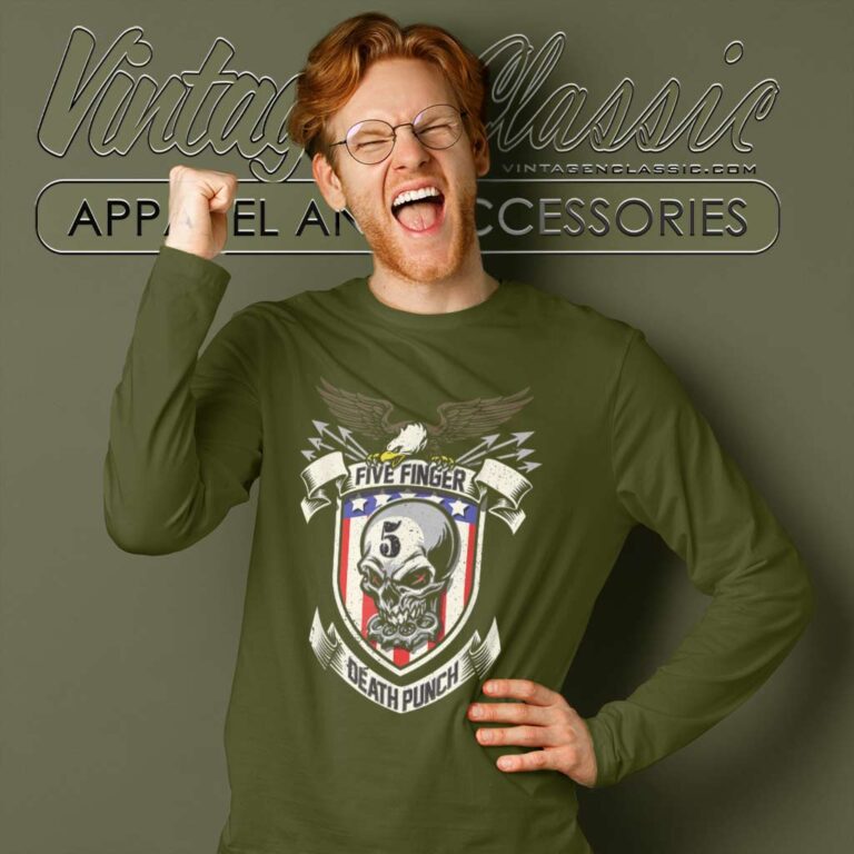 5fdp American Shield Long Sleeve Tee 5fdp American Shield Long Sleeve Tee