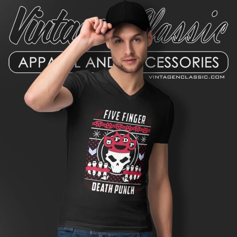 5fdp Knucklehead Holiday V Neck TShirt 5fdp Knucklehead Holiday V Neck TShirt