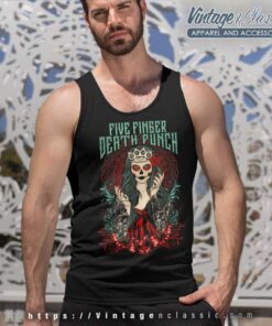 5fdp Lady Muerte Tank Top Racerback 1