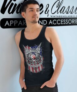 5fdp No Regrets Stars Stripes American Flag Tank Top Racerback