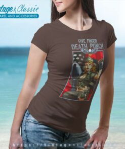 5fdp Patriotic Lady Women TShirt