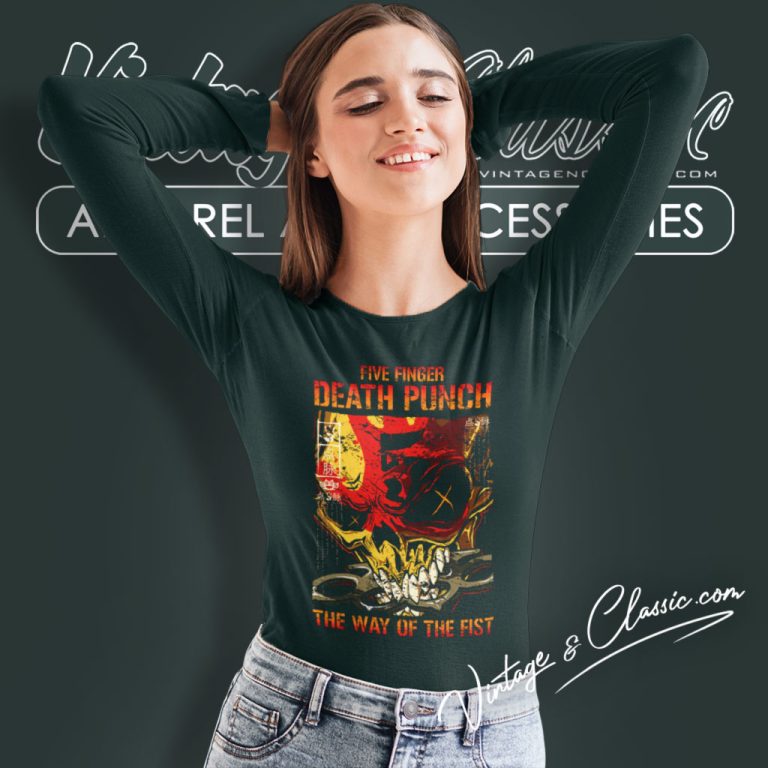 5fdp Shirt The Way Of The Fist Long Sleeve Tee 5fdp Shirt The Way Of The Fist Long Sleeve Tee