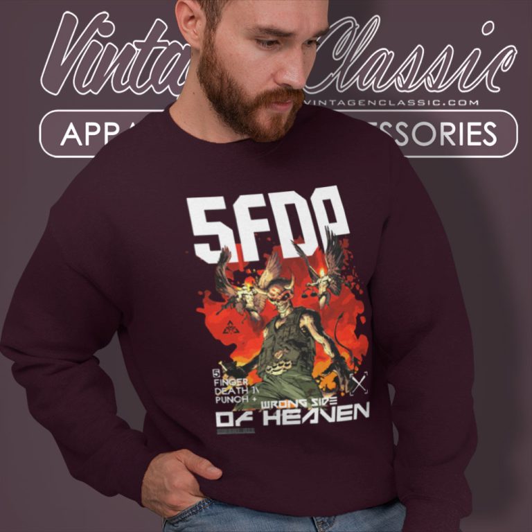 5fdp Shirt The Wrong Side Of Heaven Album Cover Sweatshirt 5fdp Shirt The Wrong Side Of Heaven Album Cover Sweatshirt