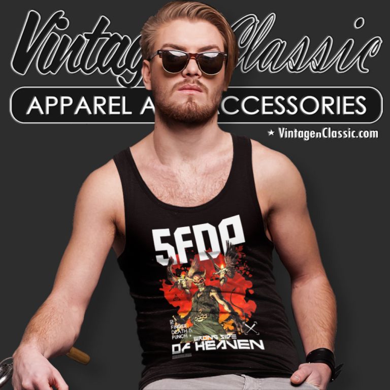 5fdp Shirt The Wrong Side Of Heaven Album Cover Tank Top Racerback 5fdp Shirt The Wrong Side Of Heaven Album Cover Tank Top Racerback