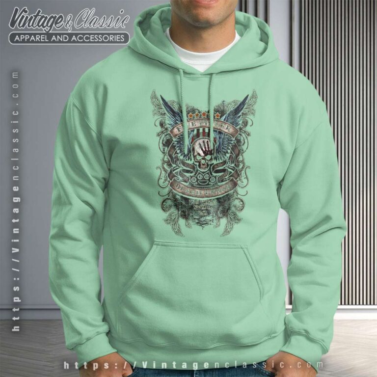 5fdp Winged Knuckles Painted Hoodie 5fdp Winged Knuckles Painted Hoodie