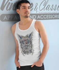 5fdp Winged Knuckles Painted Tank Top Racerback