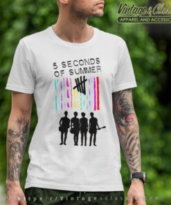5sos 2023 Tour Summer Color T Shirt