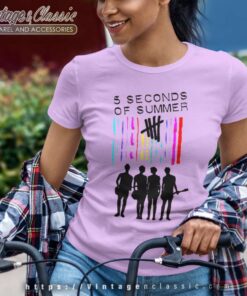 5sos 2023 Tour Summer Color Women TShirt