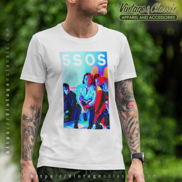 5sos Band Photo T Shirt 5sos Band Photo T Shirt
