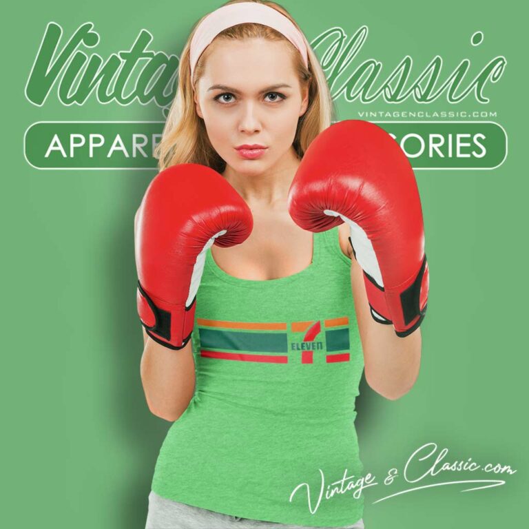 7 Eleven Flag Logo Tank Top Racerback 7 Eleven Flag Logo Tank Top Racerback