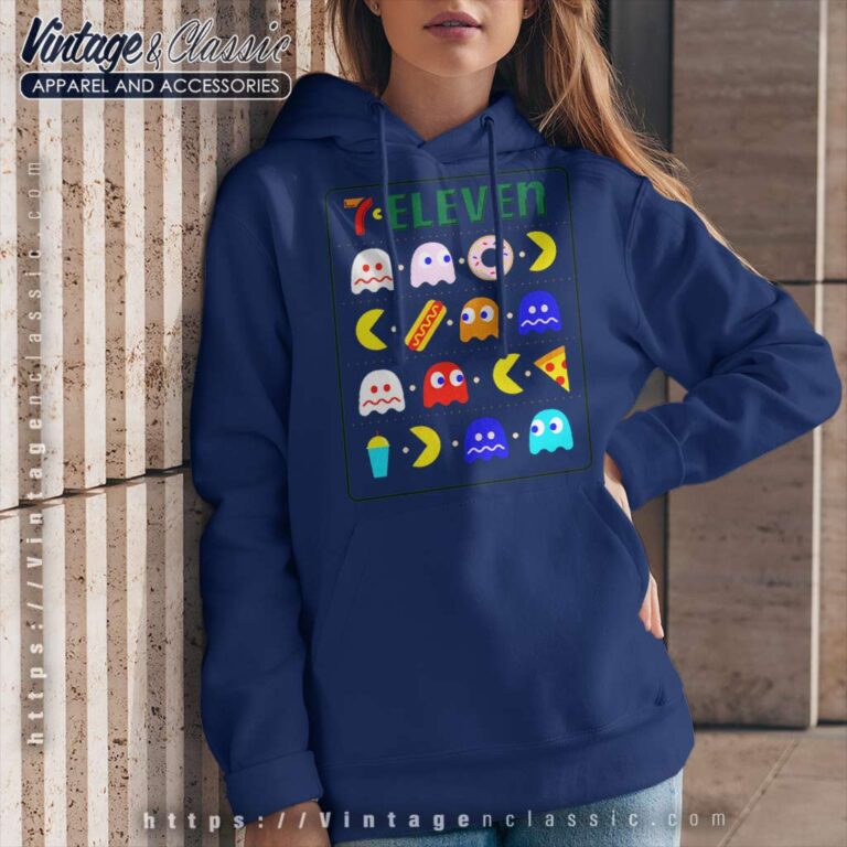 7 Eleven Pac Man Arcade Tee Hoodie 7 Eleven Pac Man Arcade Tee Hoodie