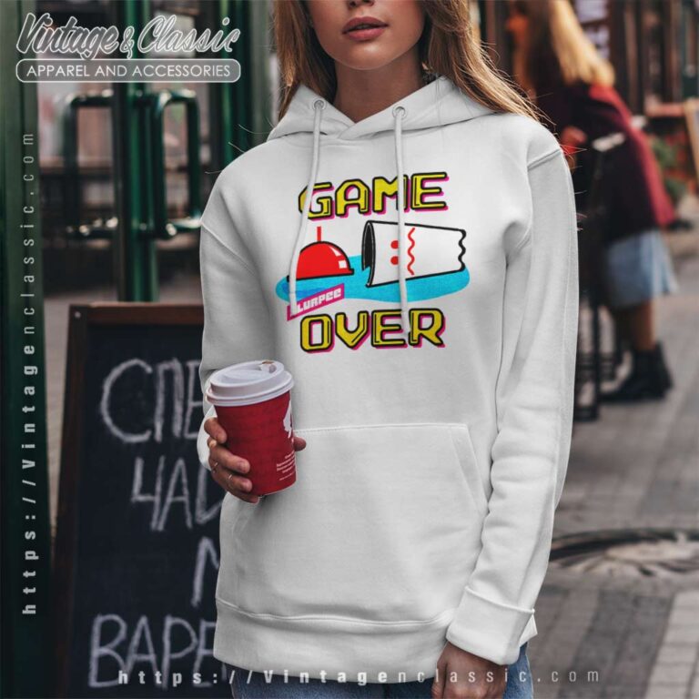 7 Eleven Pac Man Game Over Hoodie 7 Eleven Pac Man Game Over Hoodie